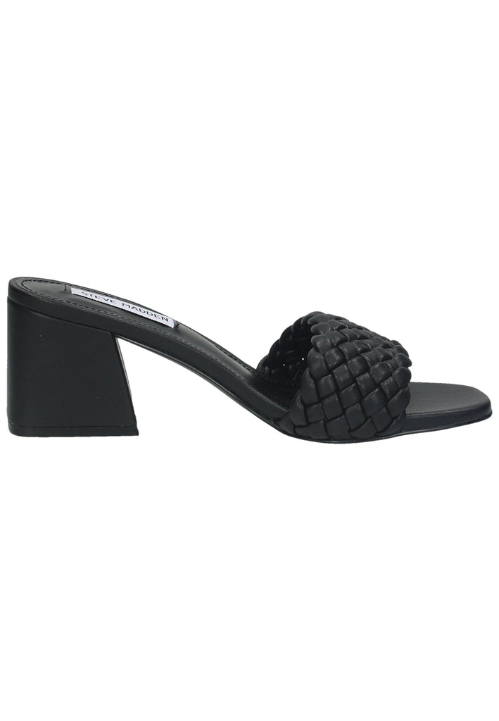 Steve Madden Pantoletten Lederimitat Schwarz