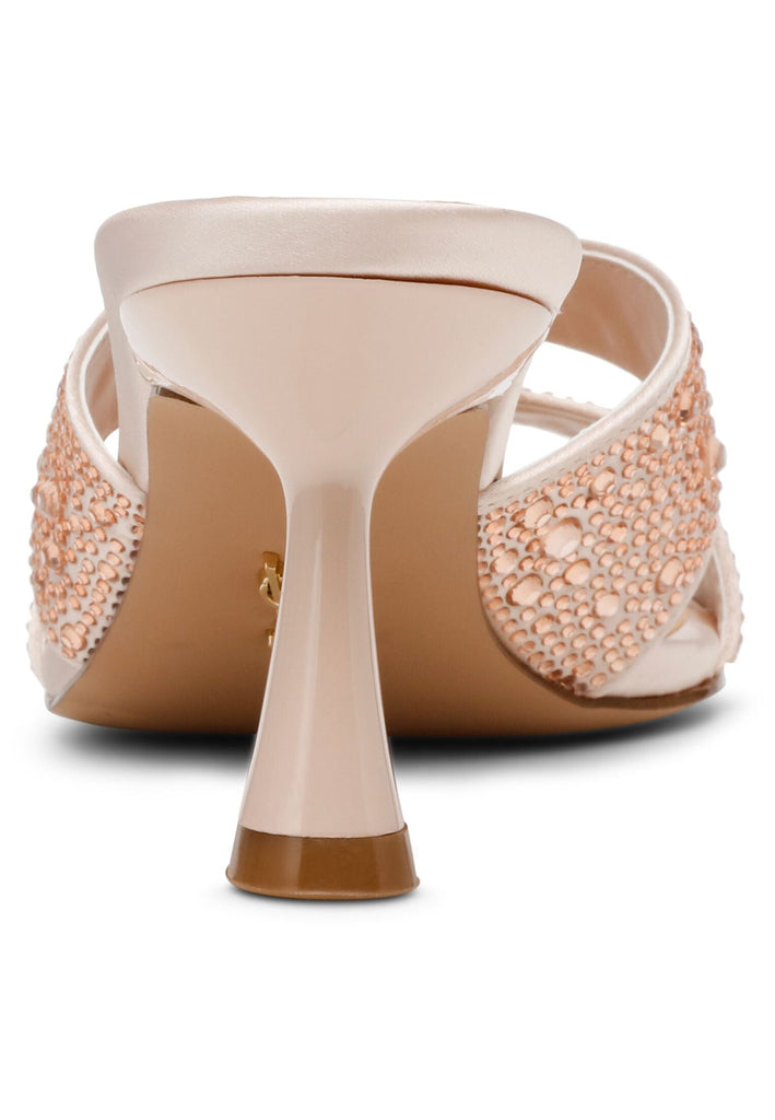 Steve Madden Pantoletten Lederimitat/Textil Rosegold