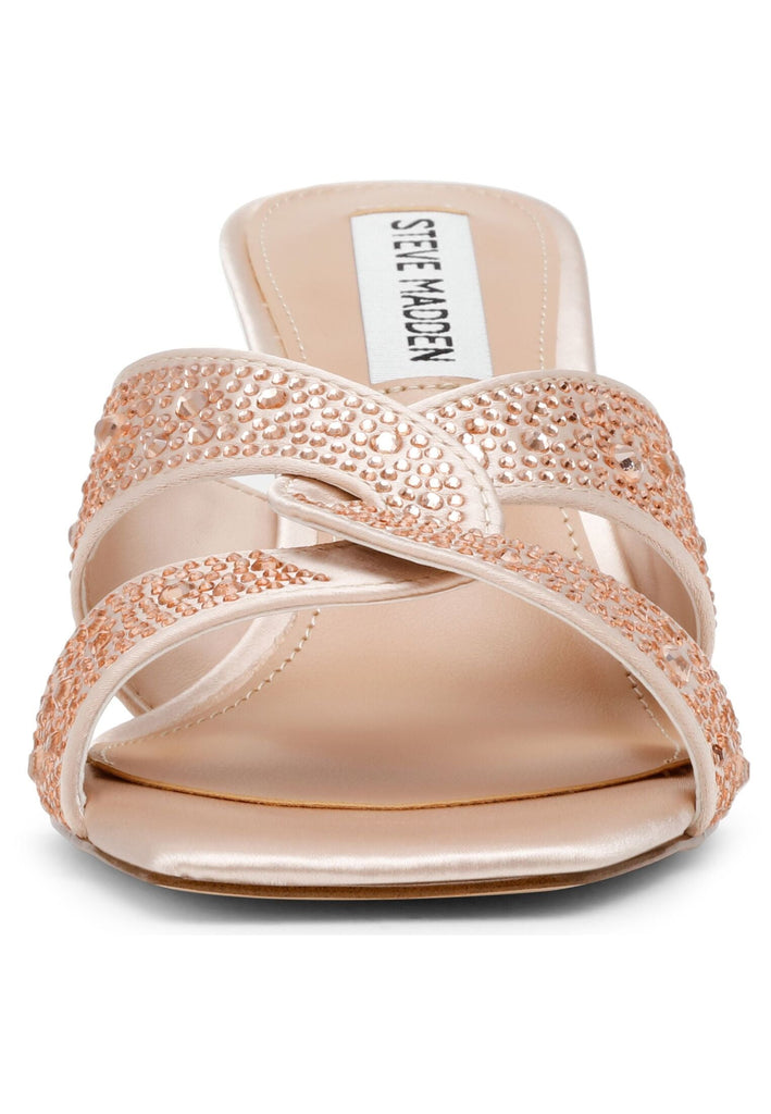 Steve Madden Pantoletten Lederimitat/Textil Rosegold