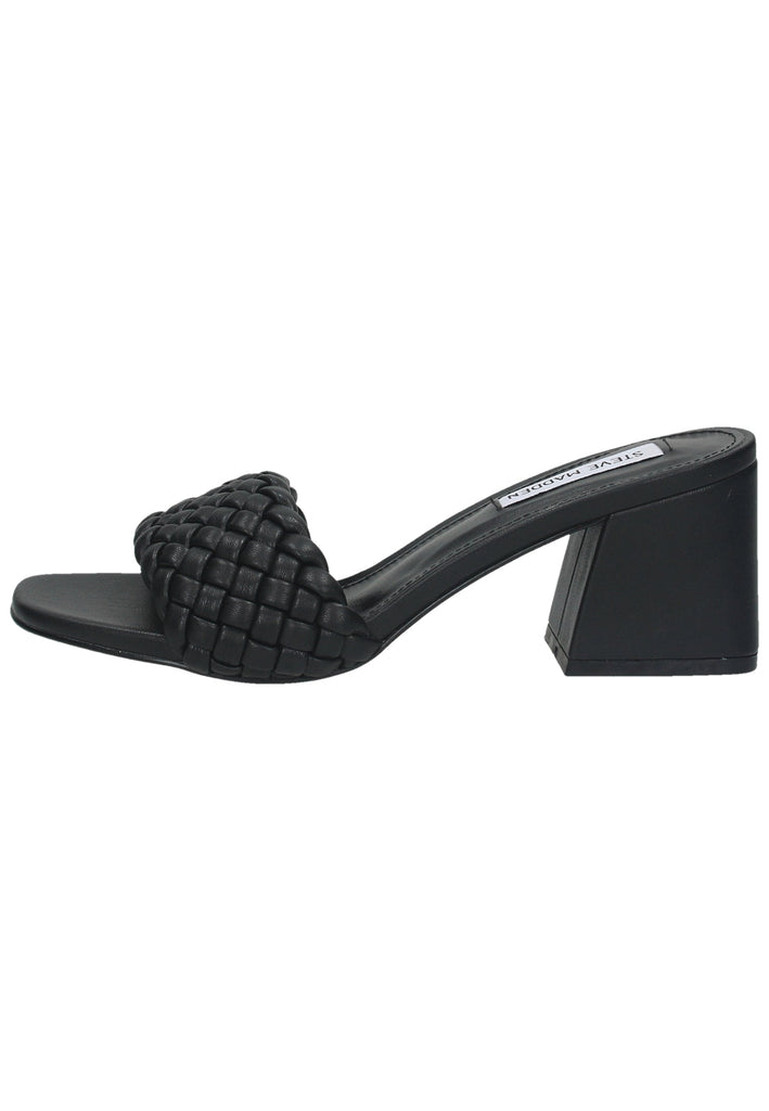 Pantoletten Steve Madden Pantoletten Lederimitat Schwarz