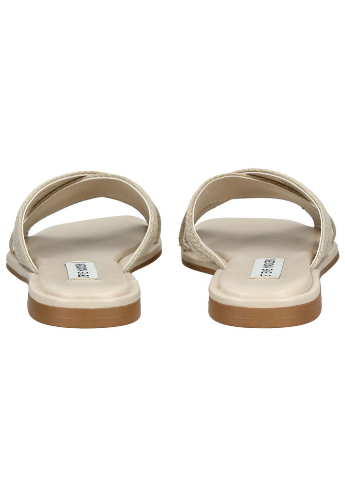 Steve Madden Pantoletten Textil Creme