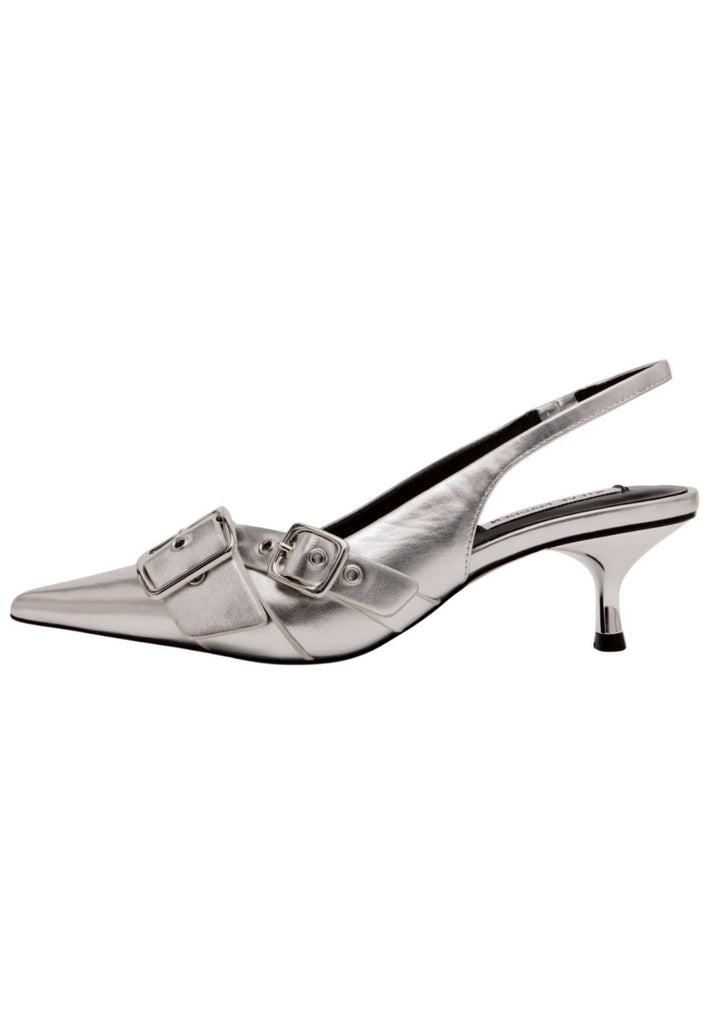 Pumps Steve Madden Pumps Lederimitat Silber