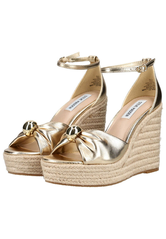 Steve Madden Sandalen Leder Gold