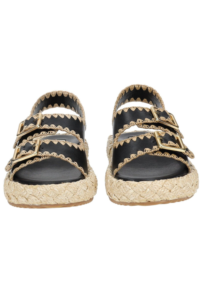 Steve Madden Sandalen Leder Schwarz