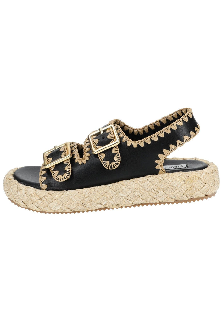 Steve Madden Sandalen Leder Schwarz