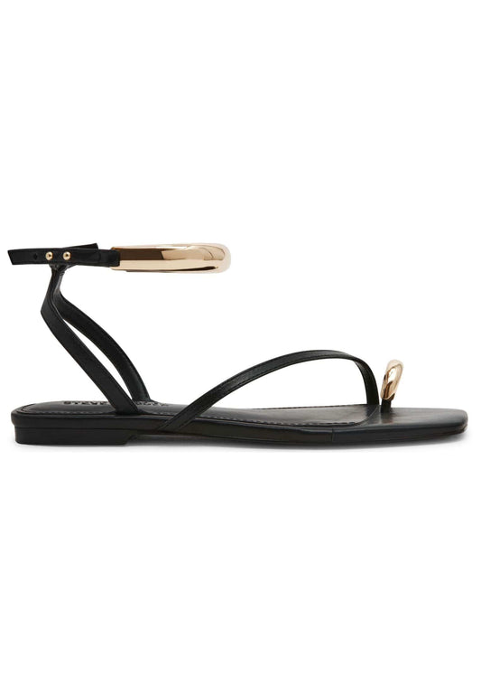 Steve Madden Sandalen Leder Schwarz