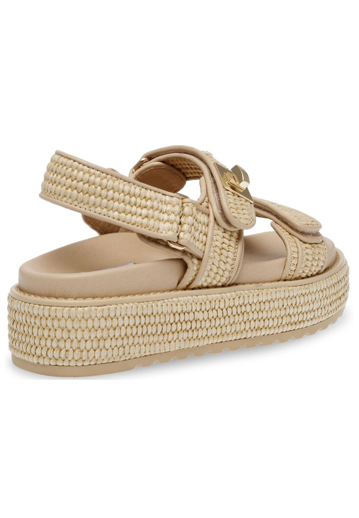 Steve Madden Sandalen Lederimitat Natur
