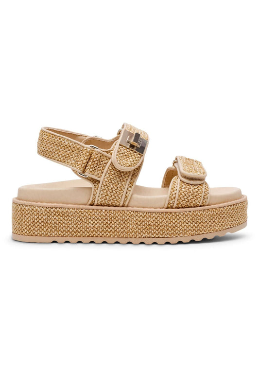 Steve Madden Sandalen Lederimitat Natur