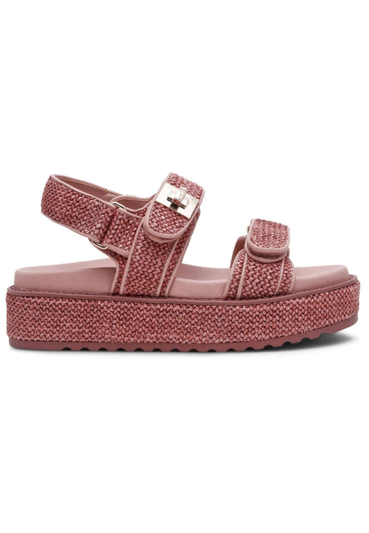 Steve Madden Sandalen Lederimitat Pink