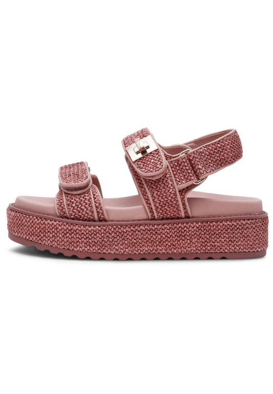 Steve Madden Sandalen Lederimitat Pink