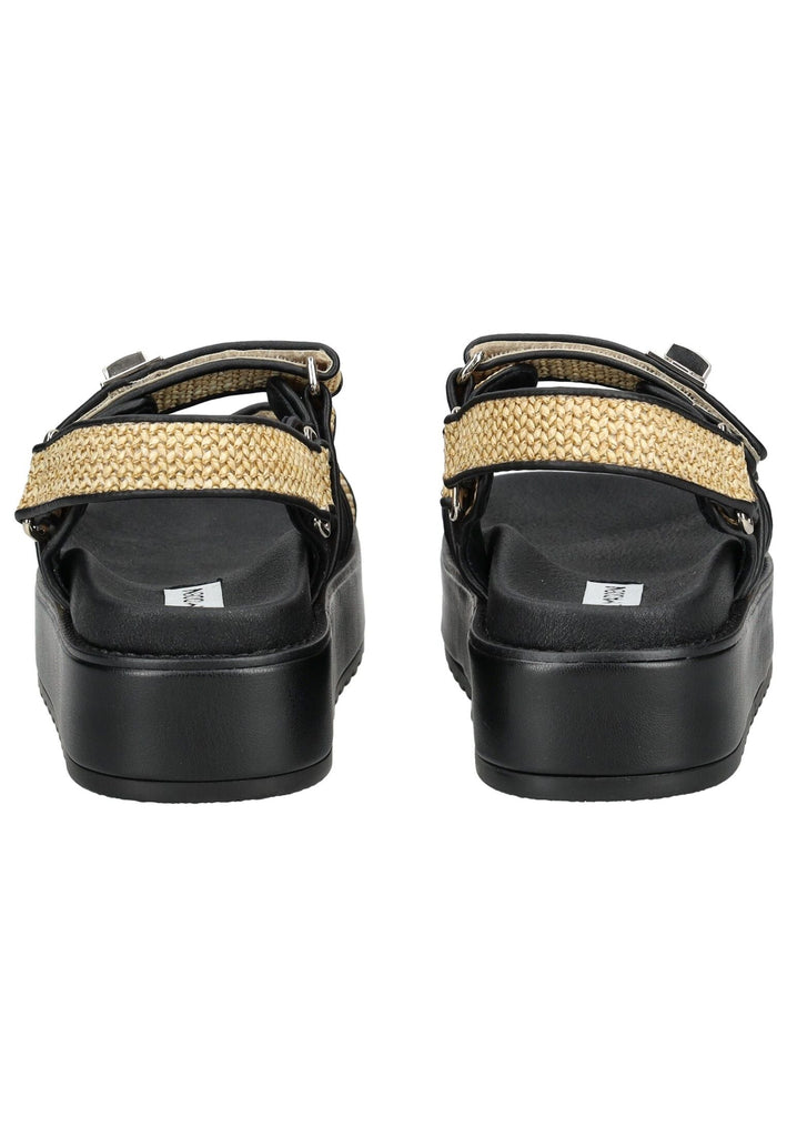 Steve Madden Sandalen Lederimitat Schwarz/Beige