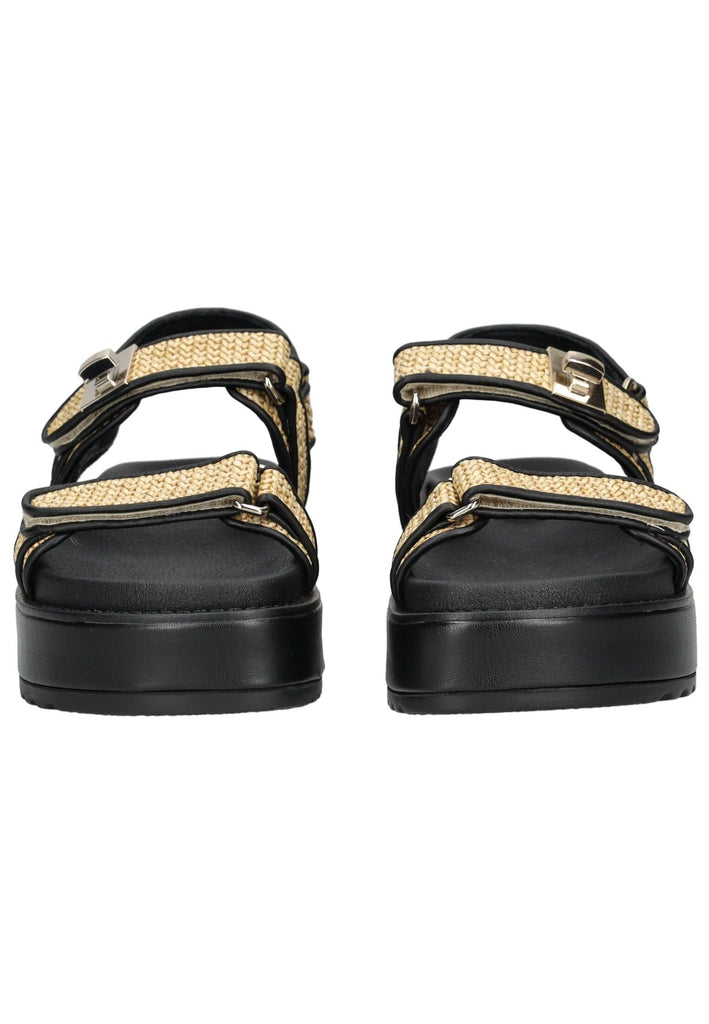 Steve Madden Sandalen Lederimitat Schwarz/Beige