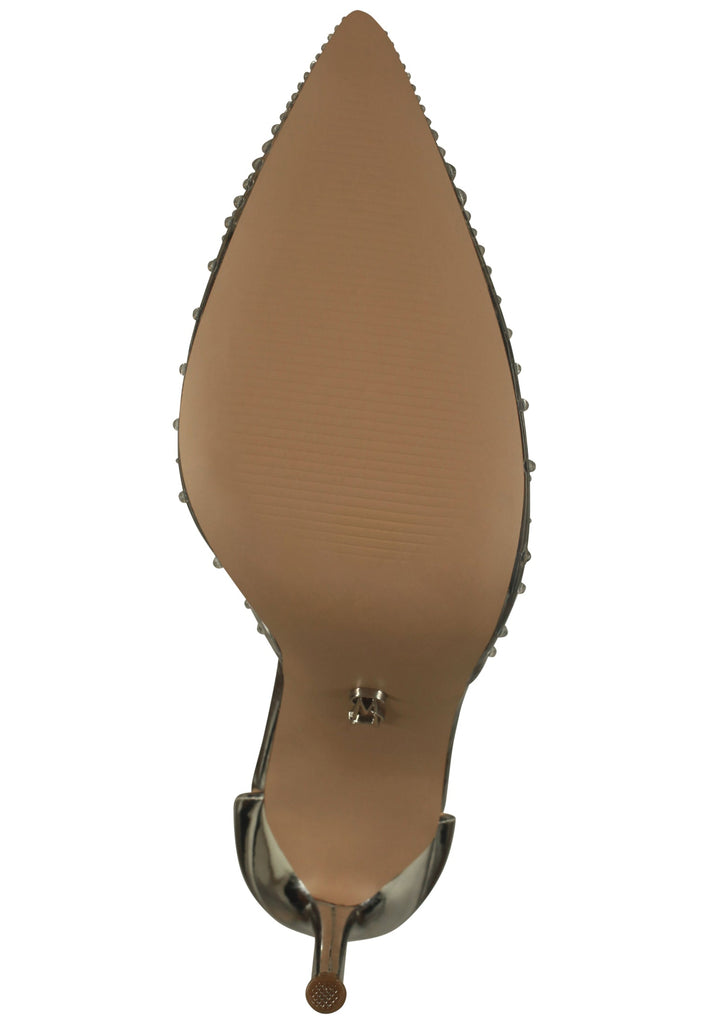 Steve Madden Sandalen Lederimitat Silber