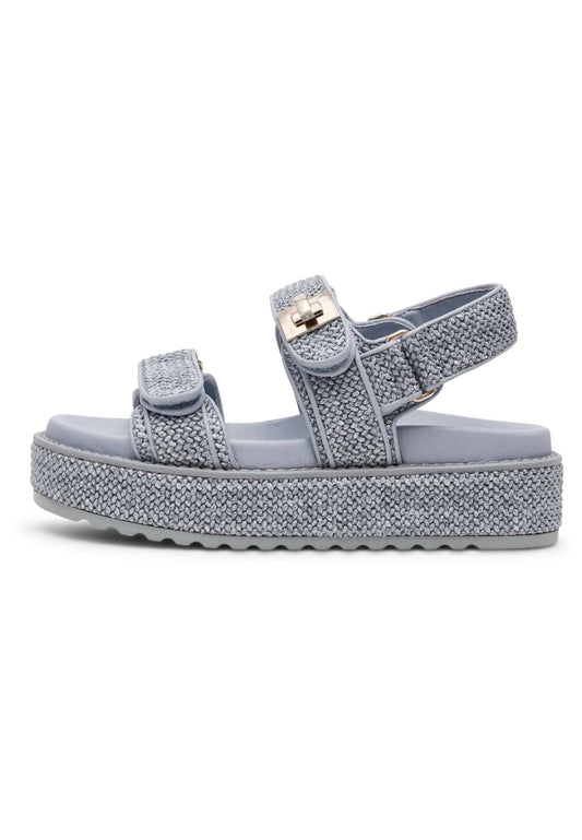 Steve Madden Sandalen Textil Blau