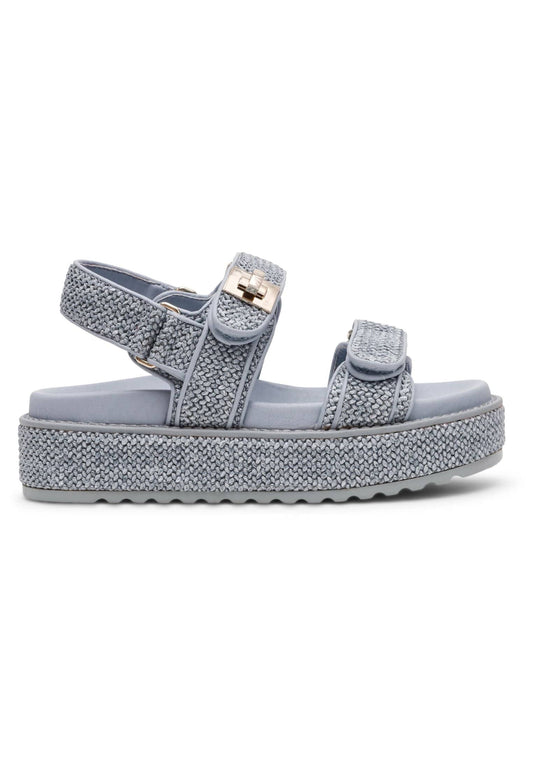 Steve Madden Sandalen Textil Blau