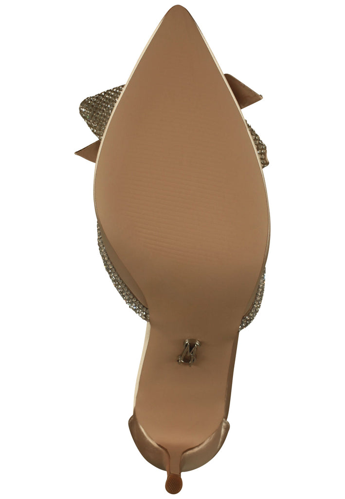 Steve Madden Sandalen Textil Champagner