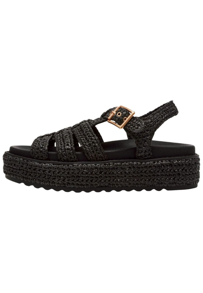 Steve Madden Sandalen Textil Schwarz
