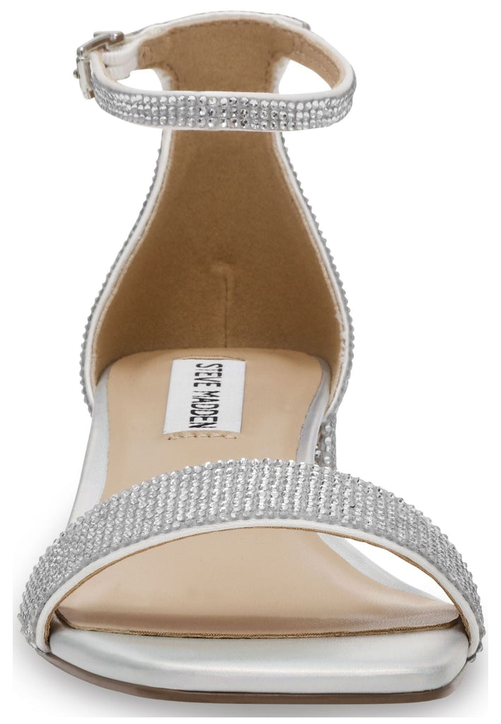Steve Madden Sandalen Textil Silber