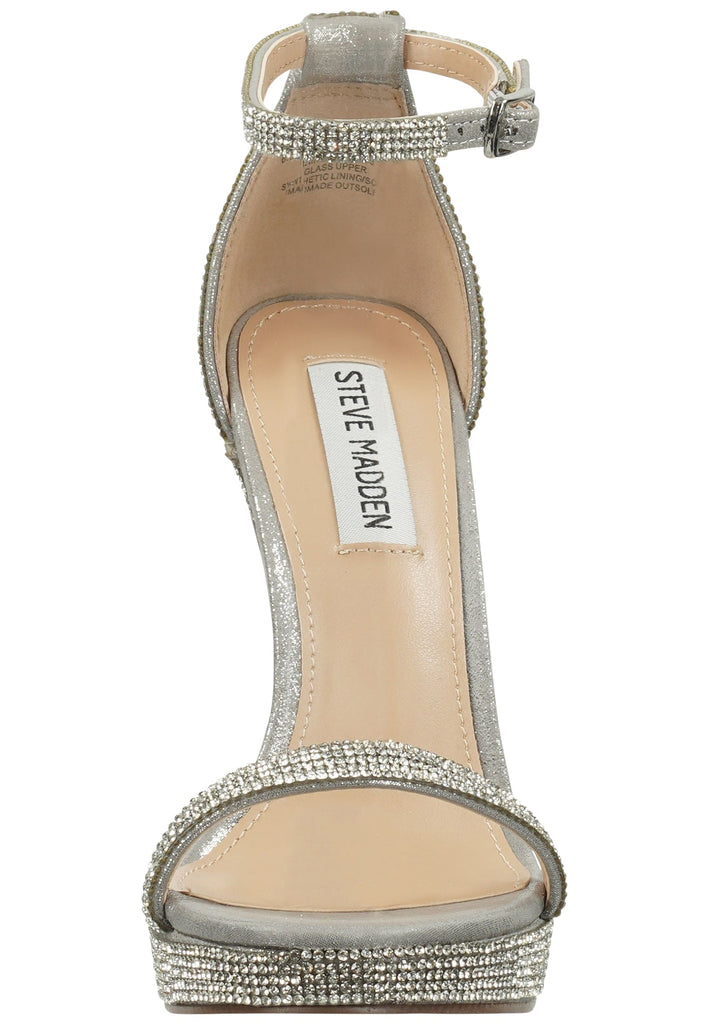 Steve Madden Sandalen Textil Silber