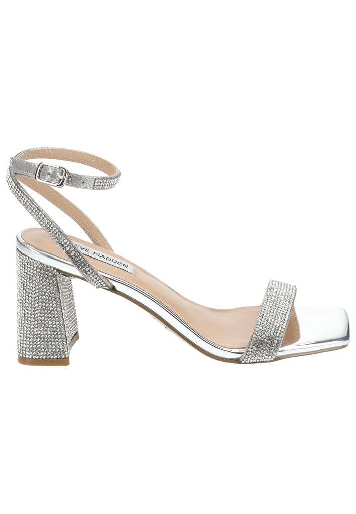 Steve Madden Sandalen Textil Silber