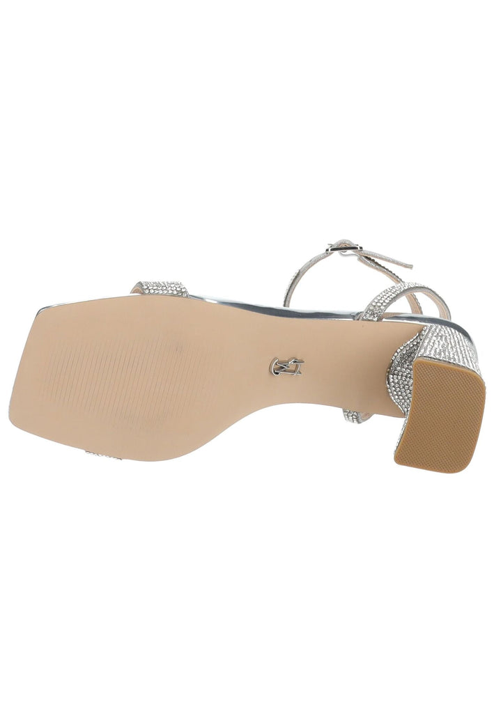 Steve Madden Sandalen Textil Silber