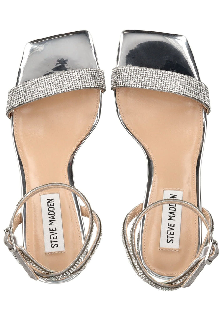 Steve Madden Sandalen Textil Silber