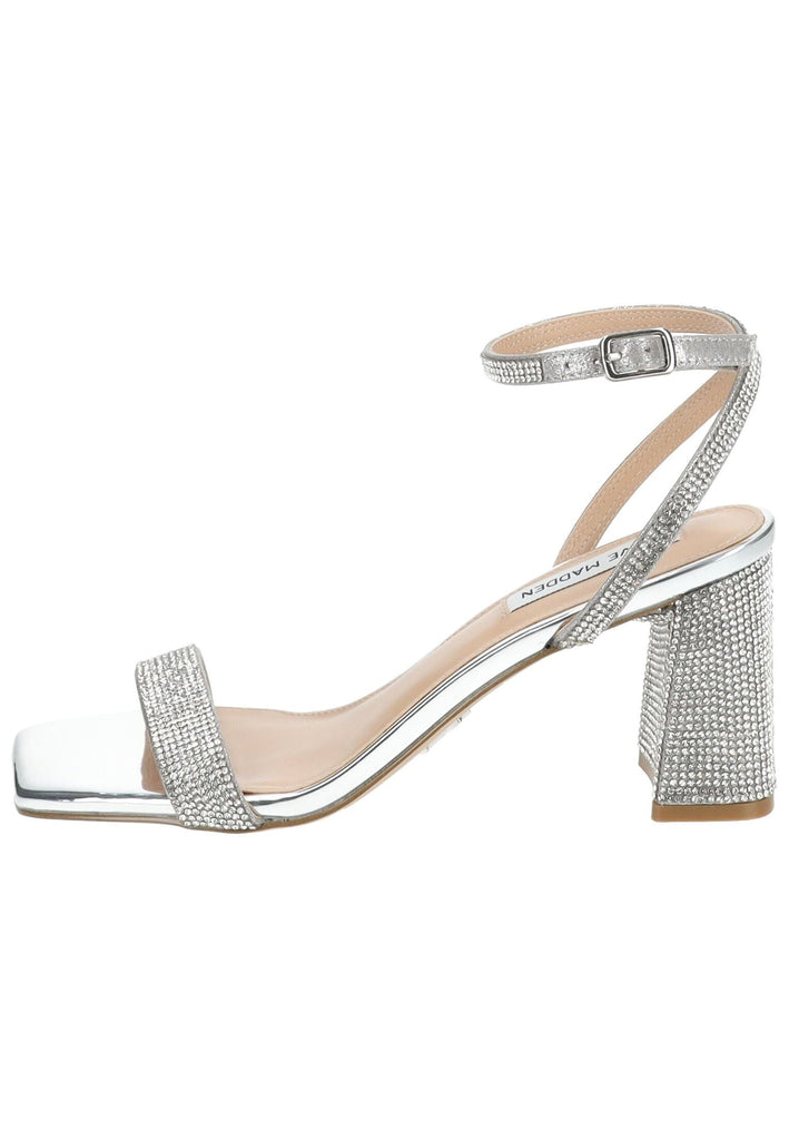 Steve Madden Sandalen Textil Silber