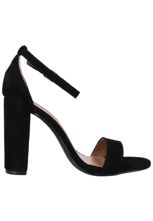 Steve Madden Sandalen Veloursleder Schwarz