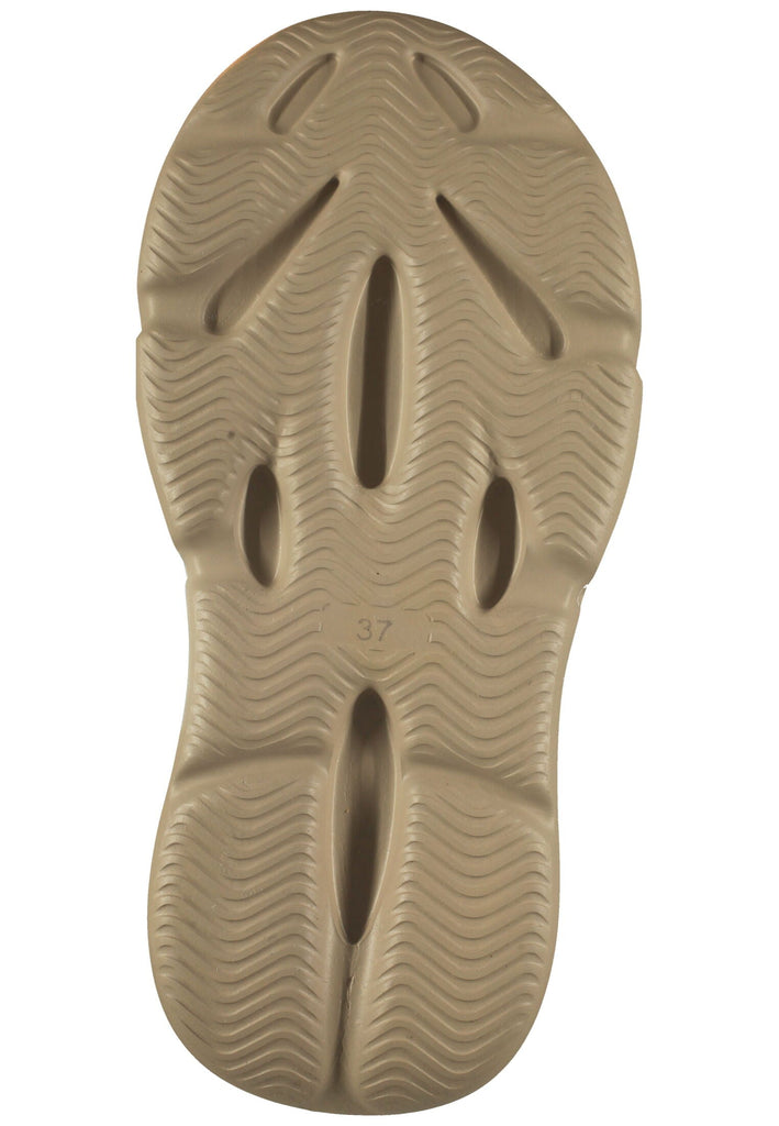 Steve Madden Slipper Gummi Taupe