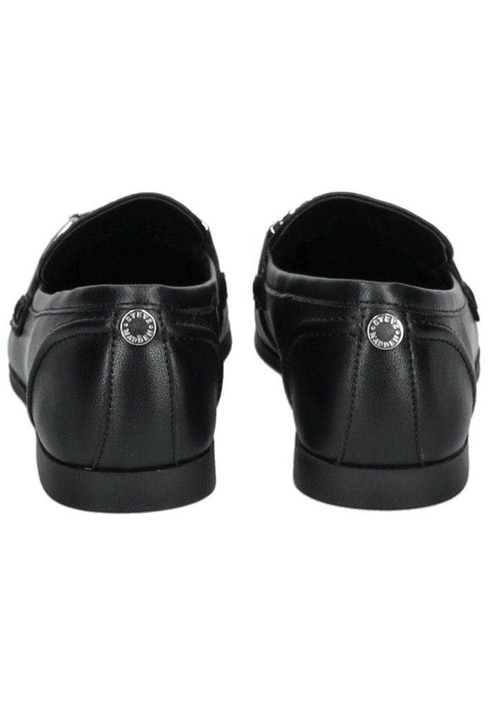 Steve Madden Slipper Leder Schwarz/Silber