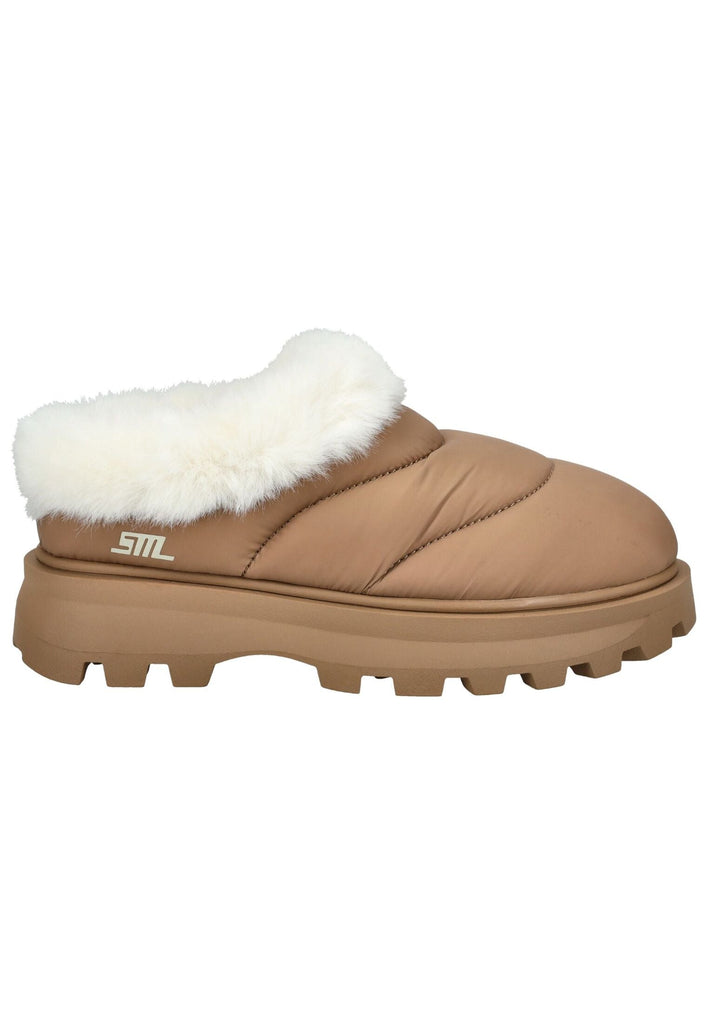 Steve Madden Slipper Textil Tan