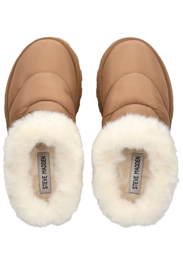Steve Madden Slipper Textil Tan