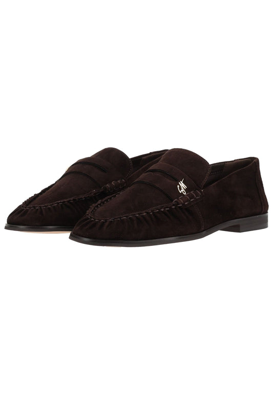 Steve Madden Slipper Veloursleder Dunkelbraun