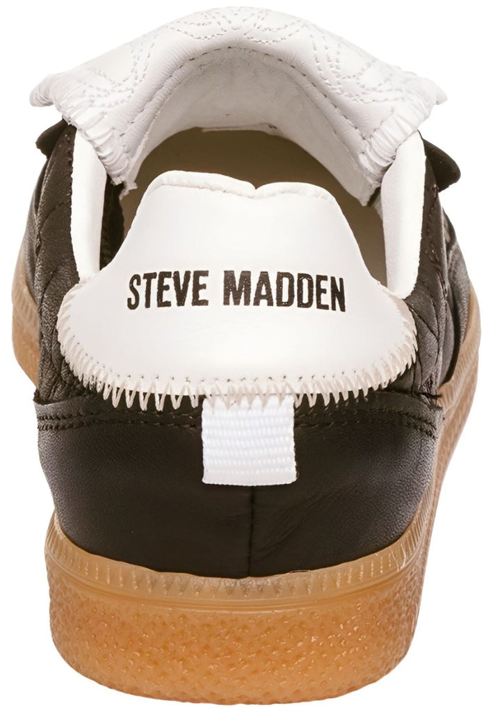 Steve Madden Sneaker Leder Schwarz/Weiß