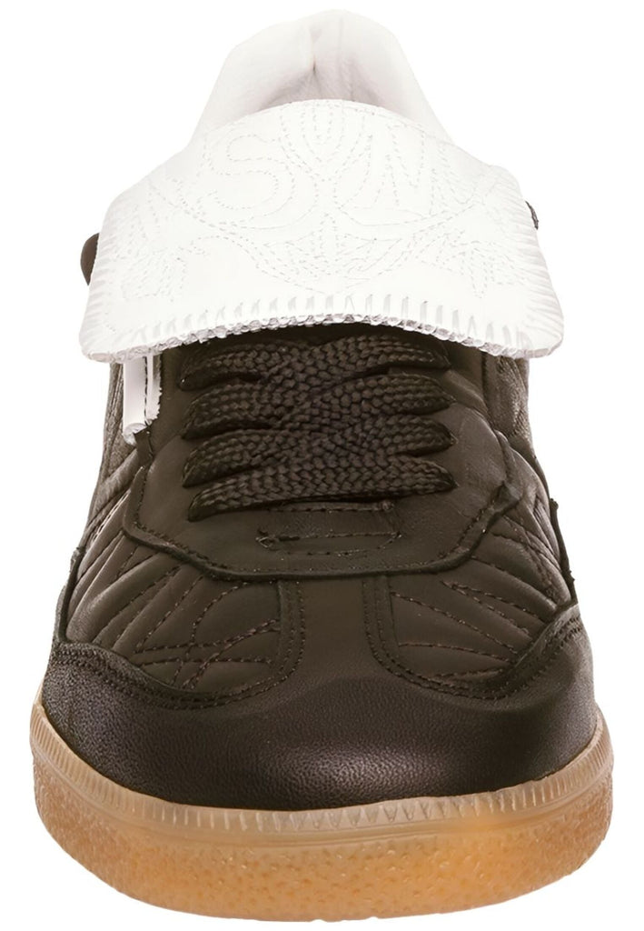 Steve Madden Sneaker Leder Schwarz/Weiß