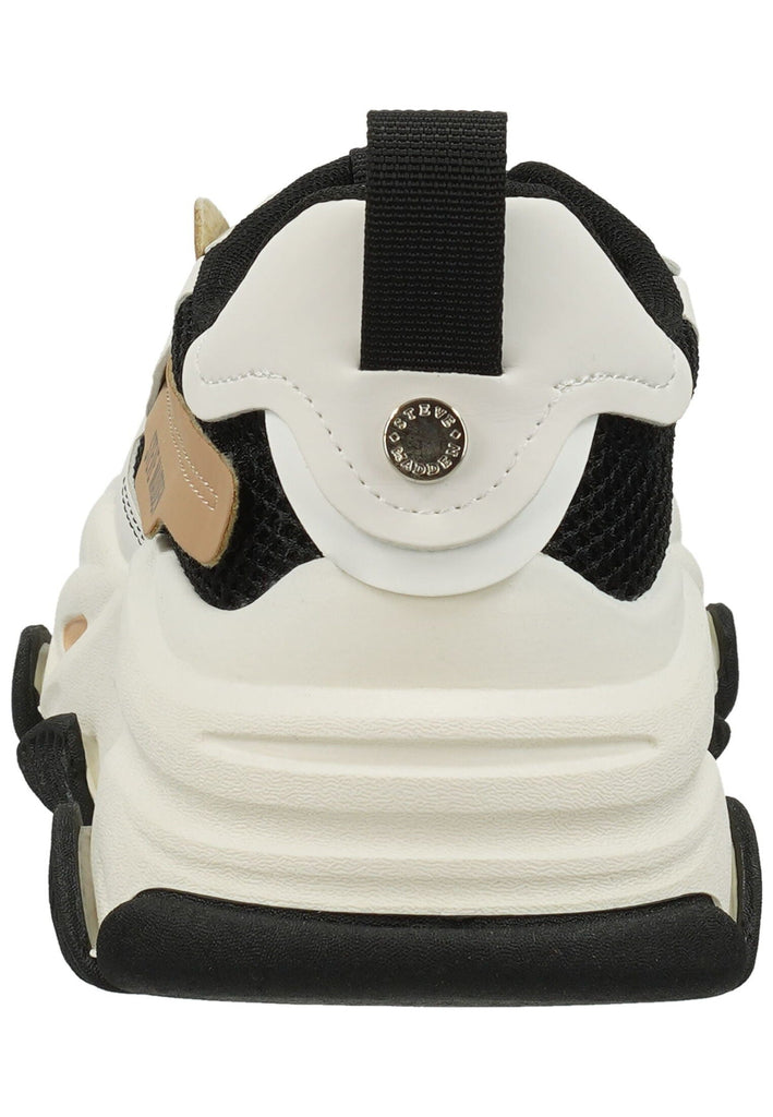 Steve Madden Sneaker Leder/Textil Schwarz/Beige