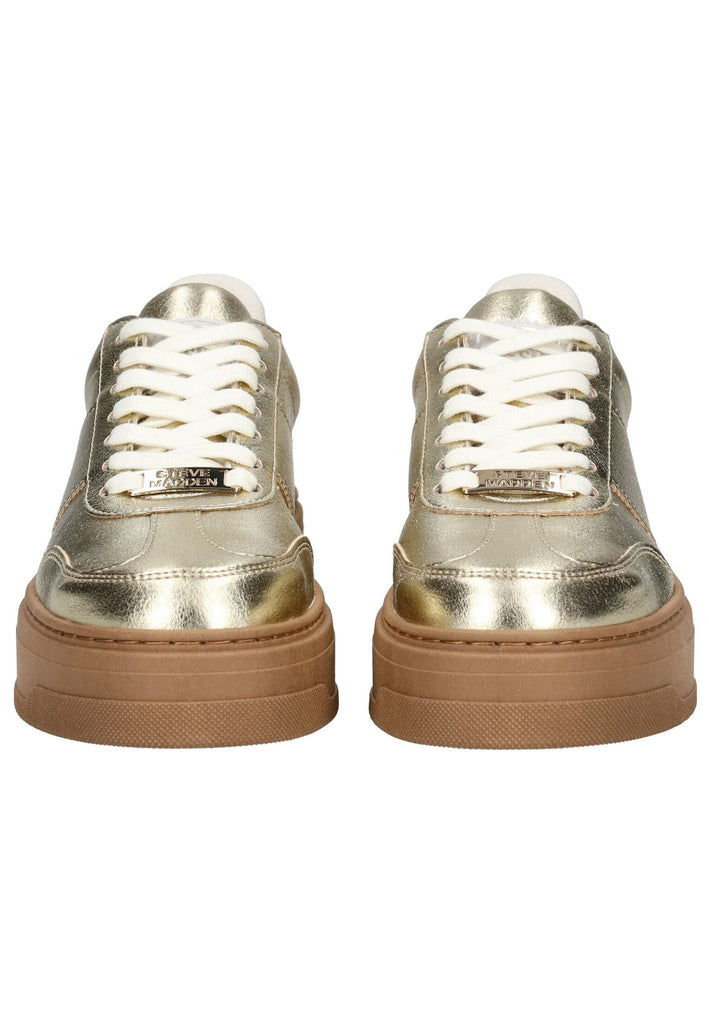 Steve Madden Sneaker Lederimitat Gold