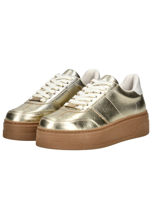 Steve Madden Sneaker Lederimitat Gold