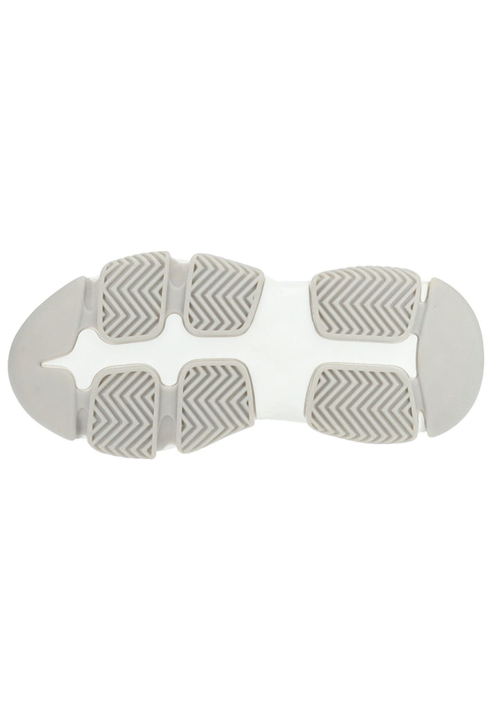 Steve Madden Sneaker Lederimitat/Mesh Grau/Weiß