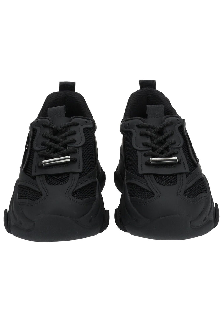 Steve Madden Sneaker Lederimitat/Mesh Schwarz/Schwarz