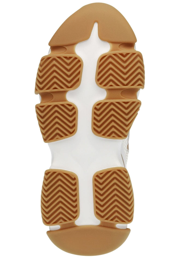 Steve Madden Sneaker Lederimitat/Mesh Weiß/Beige