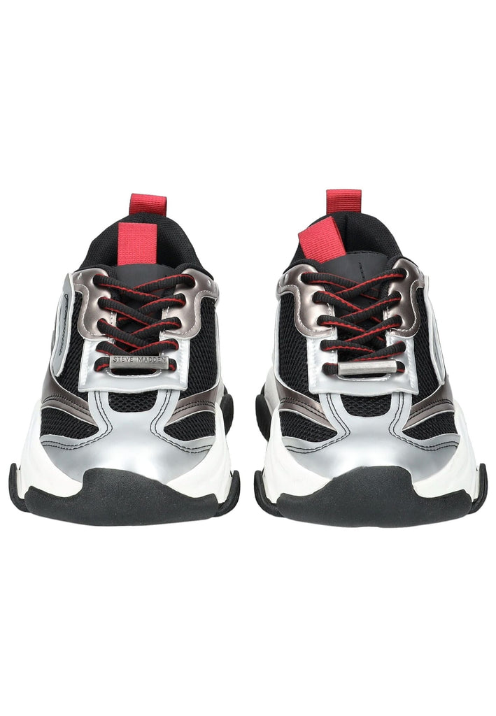 Steve Madden Sneaker Lederimitat/Mesh Weiß/Rot