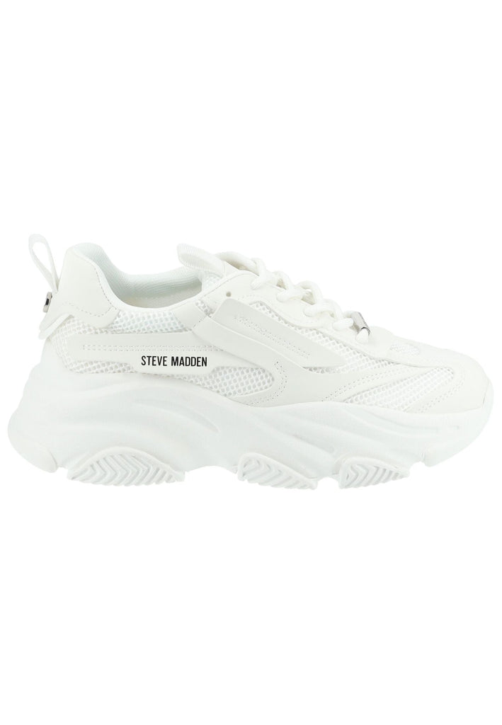 Steve Madden Sneaker Lederimitat/Mesh Weiß/Weiß