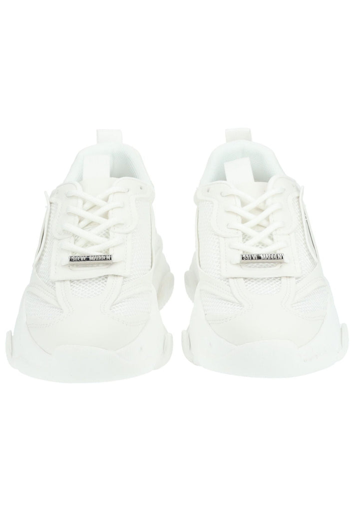 Steve Madden Sneaker Lederimitat/Mesh Weiß/Weiß
