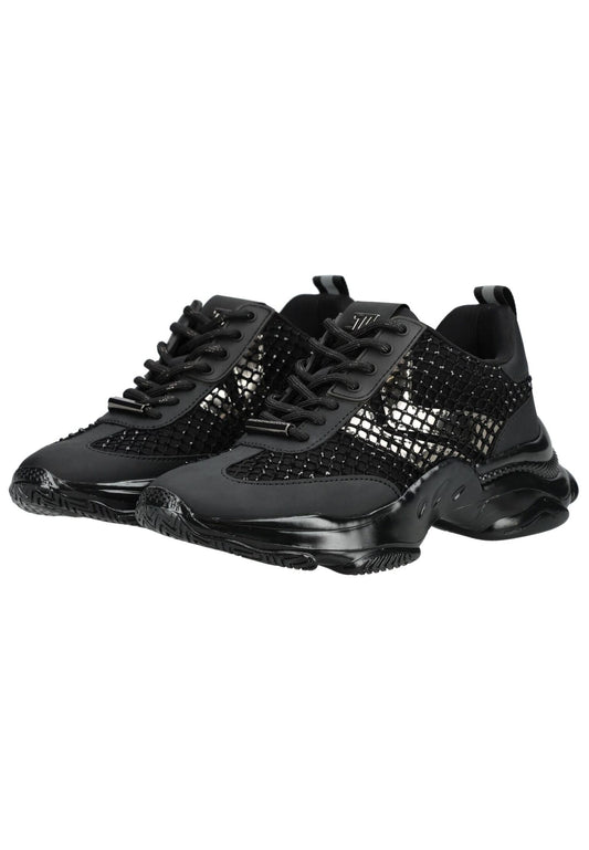 Steve Madden Sneaker Lederimitat Schwarz