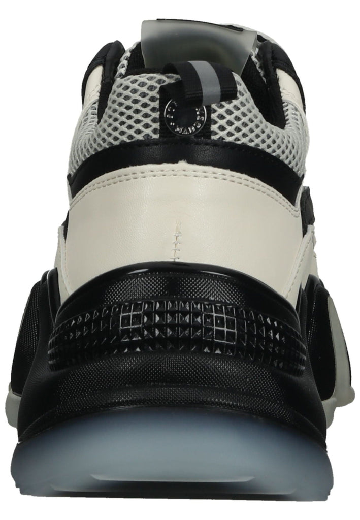 Steve Madden Sneaker Lederimitat Schwarz/Beige