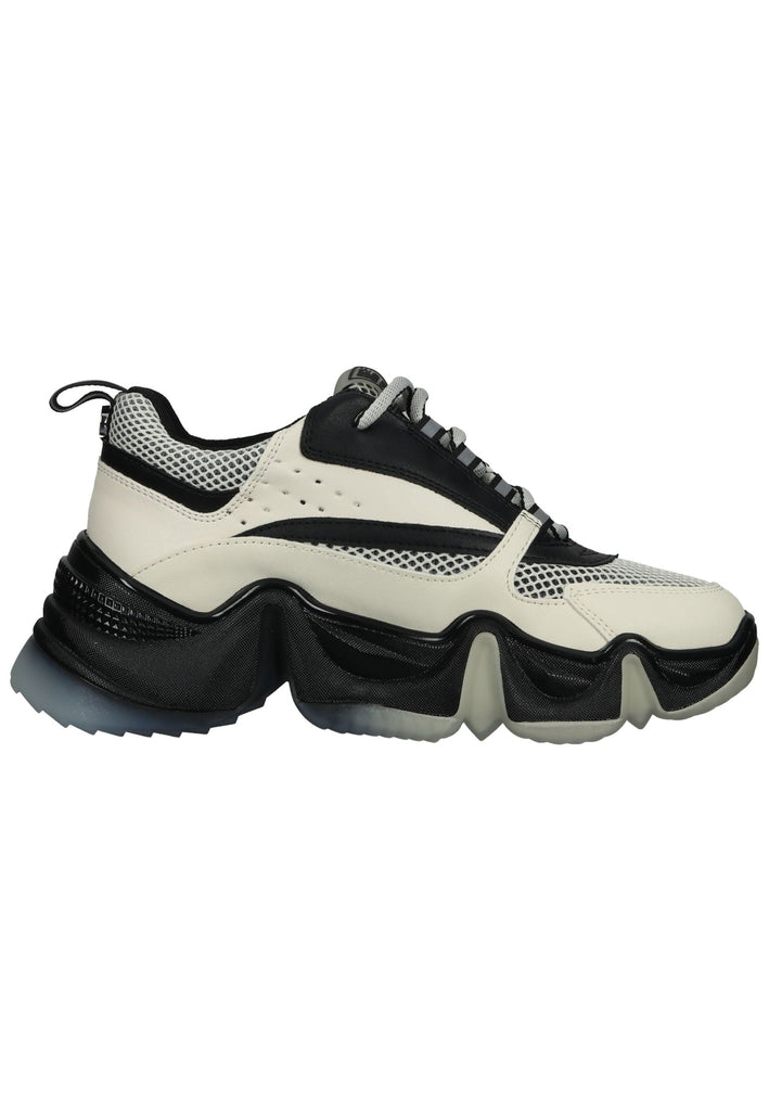 Steve Madden Sneaker Lederimitat Schwarz/Beige