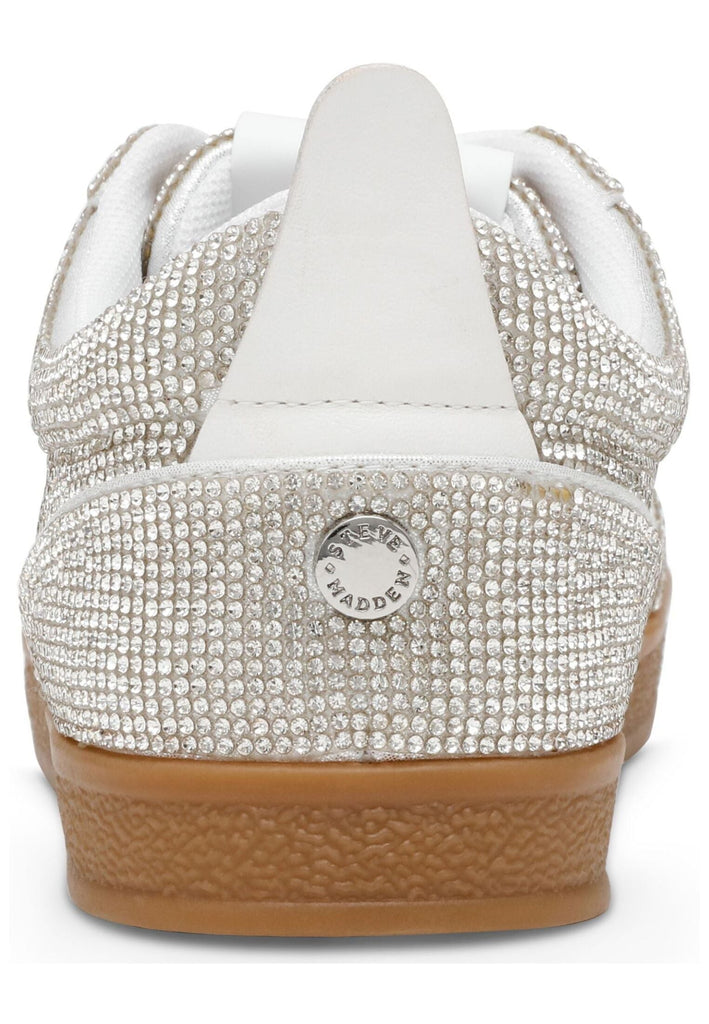 Steve Madden Sneaker Lederimitat Silber