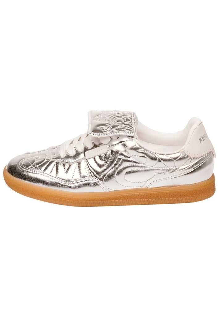 Steve Madden Sneaker Lederimitat Silber