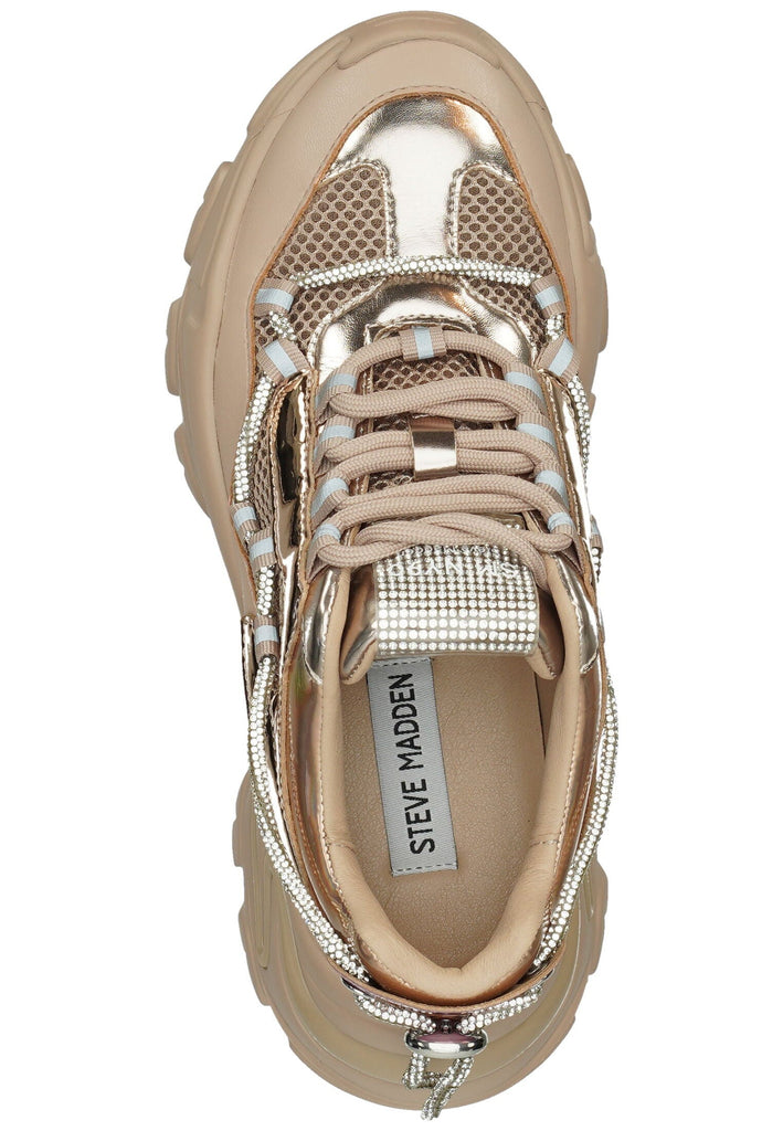 Steve Madden Sneaker Lederimitat/Textil Beige
